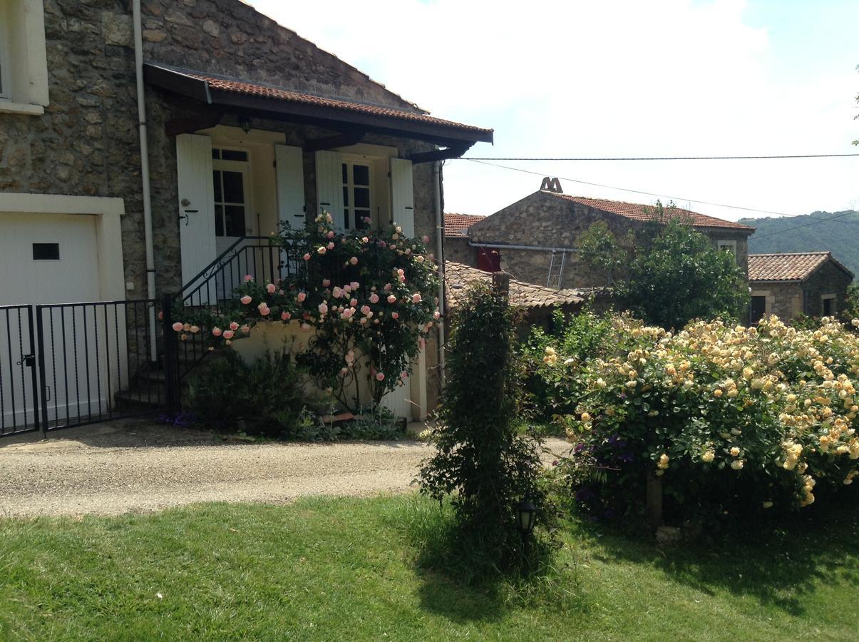 Вилла Le Vitrier Saint-Jean-de-Muzols Экстерьер фото