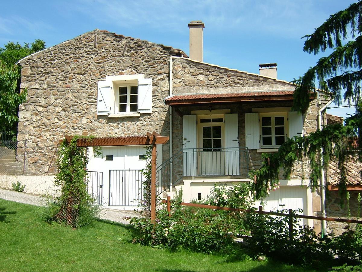 Вилла Le Vitrier Saint-Jean-de-Muzols Экстерьер фото