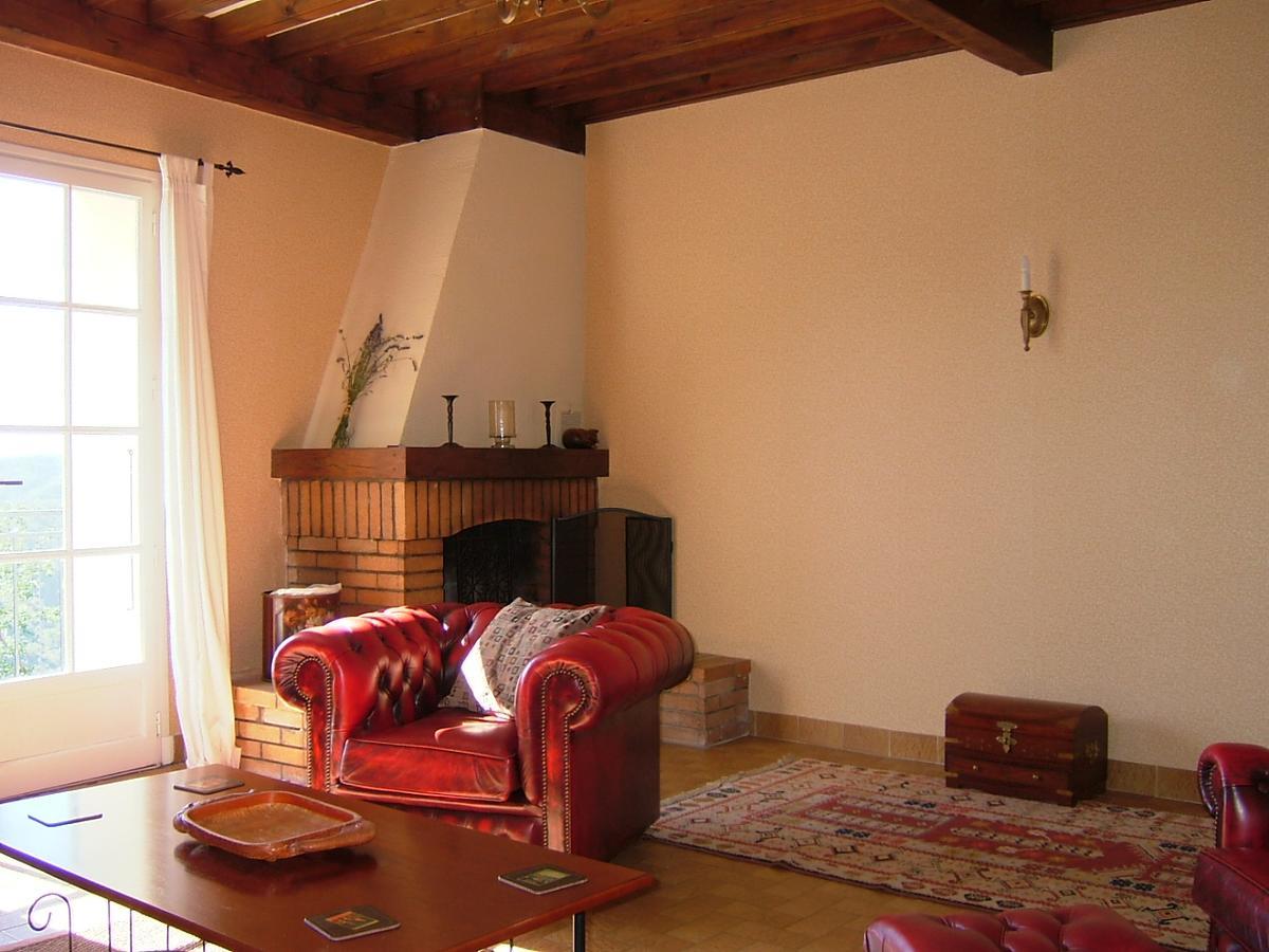 Вилла Le Vitrier Saint-Jean-de-Muzols Экстерьер фото